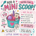 🩷 Mini Scoop-ADD ON ONLY